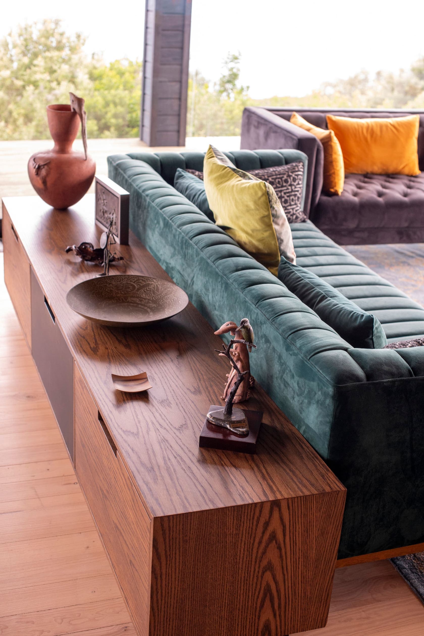 A refined interior detail in the home